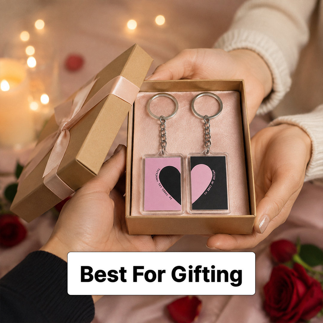 Romantic Matching Keychains for Couples | Love Craft Gifts™