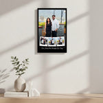 Personalized Couple Photo Collage Frame – Custom Love Story Wall Frame (Available in All Sizes) | Love Craft Gifts