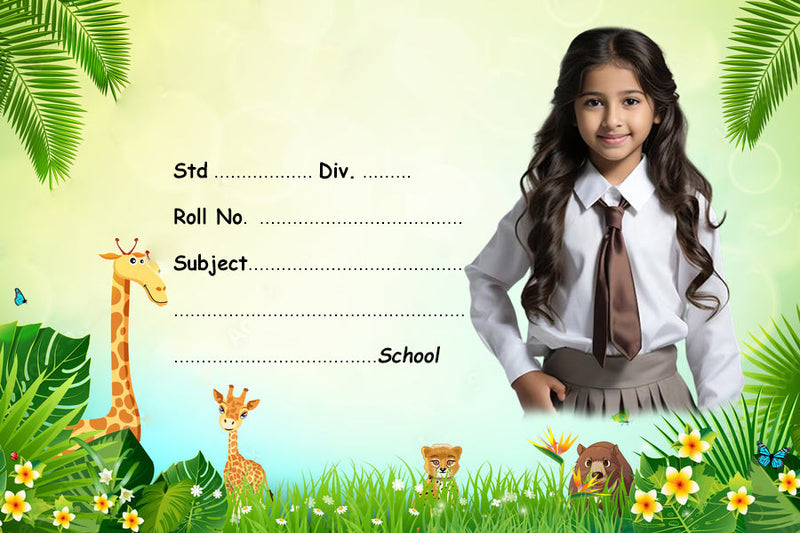 School Dress Name Slip