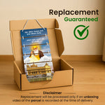 Guru Nanak Dev Ji Wooden Wall Hanging (9×18 inch)| Love Craft Gifts 