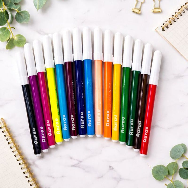 Personalized DOMS Sketch Max Water Colour Sketch Pens (14 Shades)