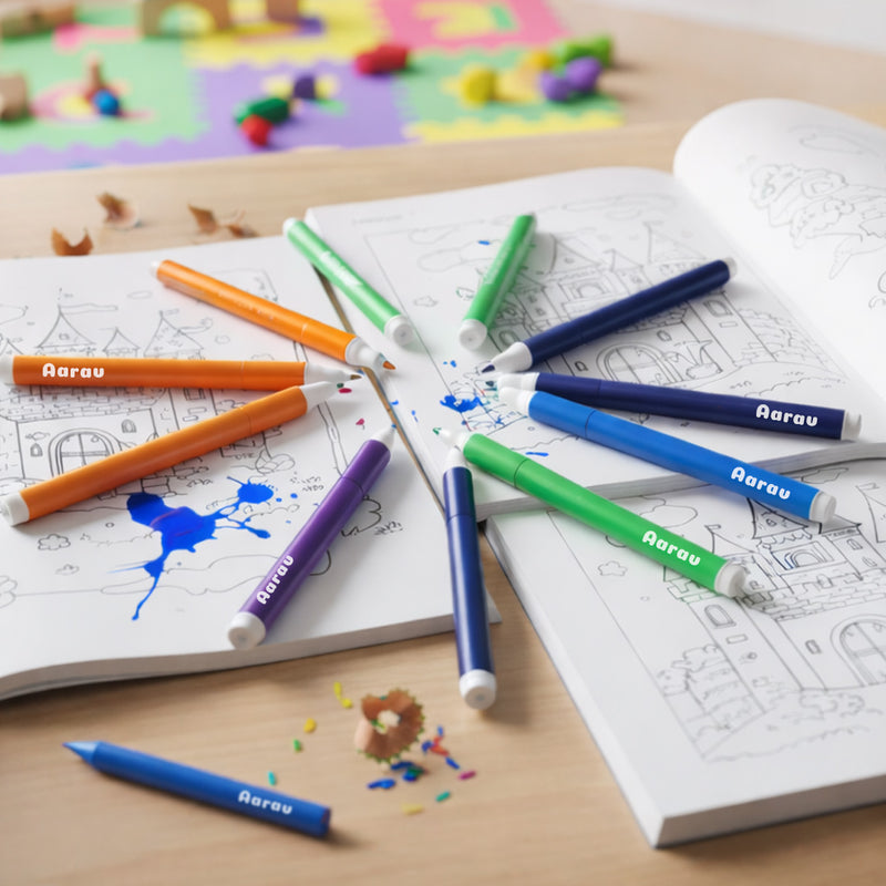 Personalized DOMS Sketch Max Water Colour Sketch Pens (14 Shades)