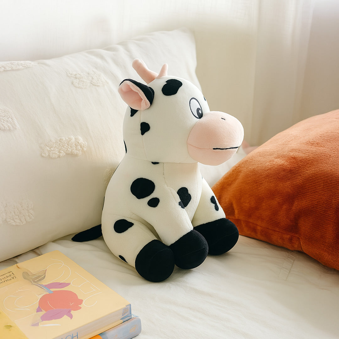 Happy Cow Plush Toy – Soft & Spotted | Love Craft Gifts