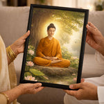 Lord Buddha Meditation Wall Frame – Spiritual Buddha Wall Art (Multiple Sizes) | Love Craft Gifts