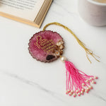 Pink Resin Car Hanger with Tassel | Love Craft Gifts