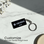 Spotify Customized Eye Keychain – 2×1" | Love Craft Gifts