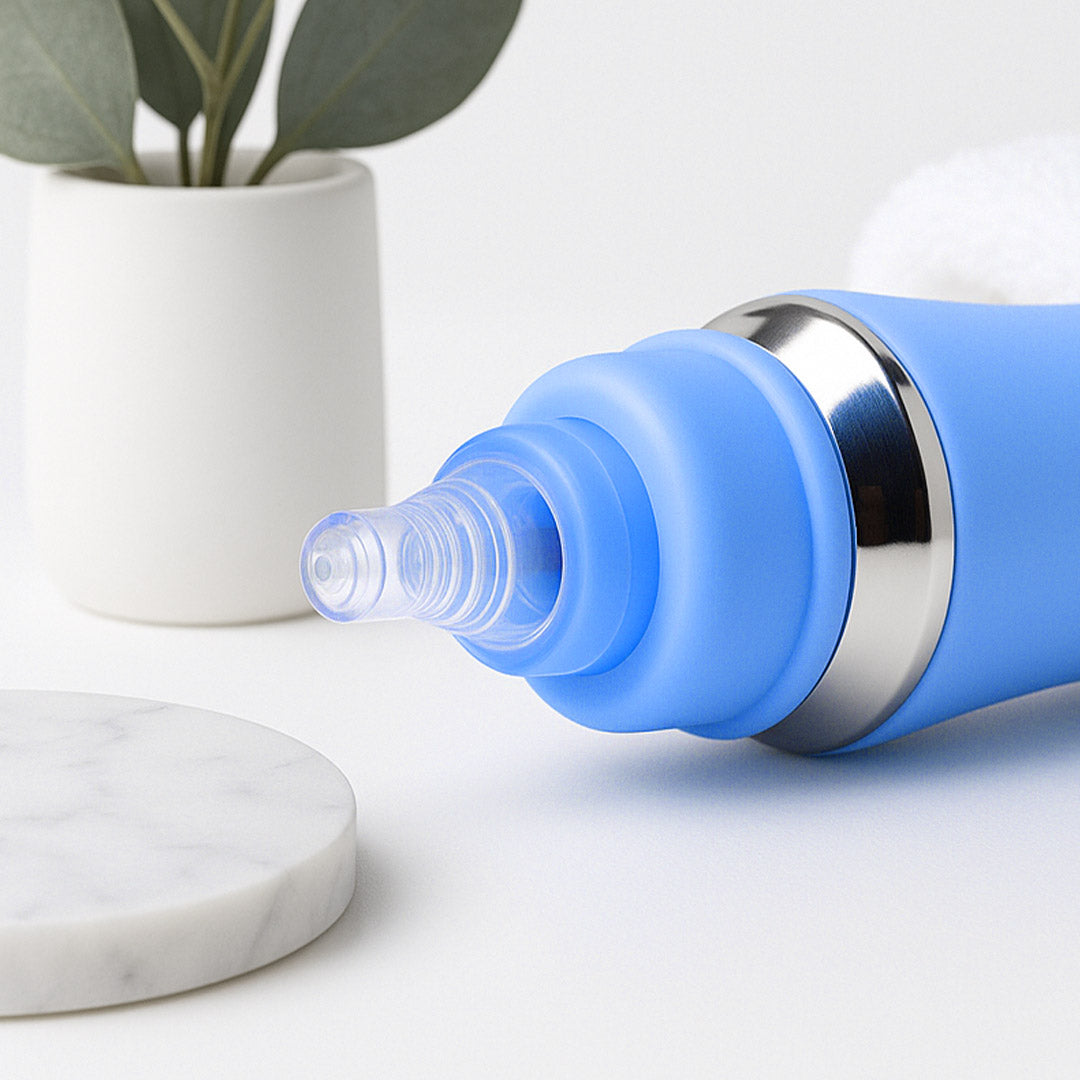 Personalized Baby Feeding Bottle – 240ml Blue Stainless Steel | Love Craft Gifts