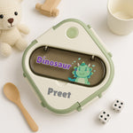 Personalized Stainless Steel Lunchbox with Character Design | Dinosaur, Rabbit, Unicorn | Love Craft Gifts