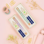 Personalized Fountain Pen Gift Set | Custom Name Engraved