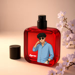 Personalized Wild Stone-Inspired Perfume Bottle – Red Edition | Love Craft Gifts