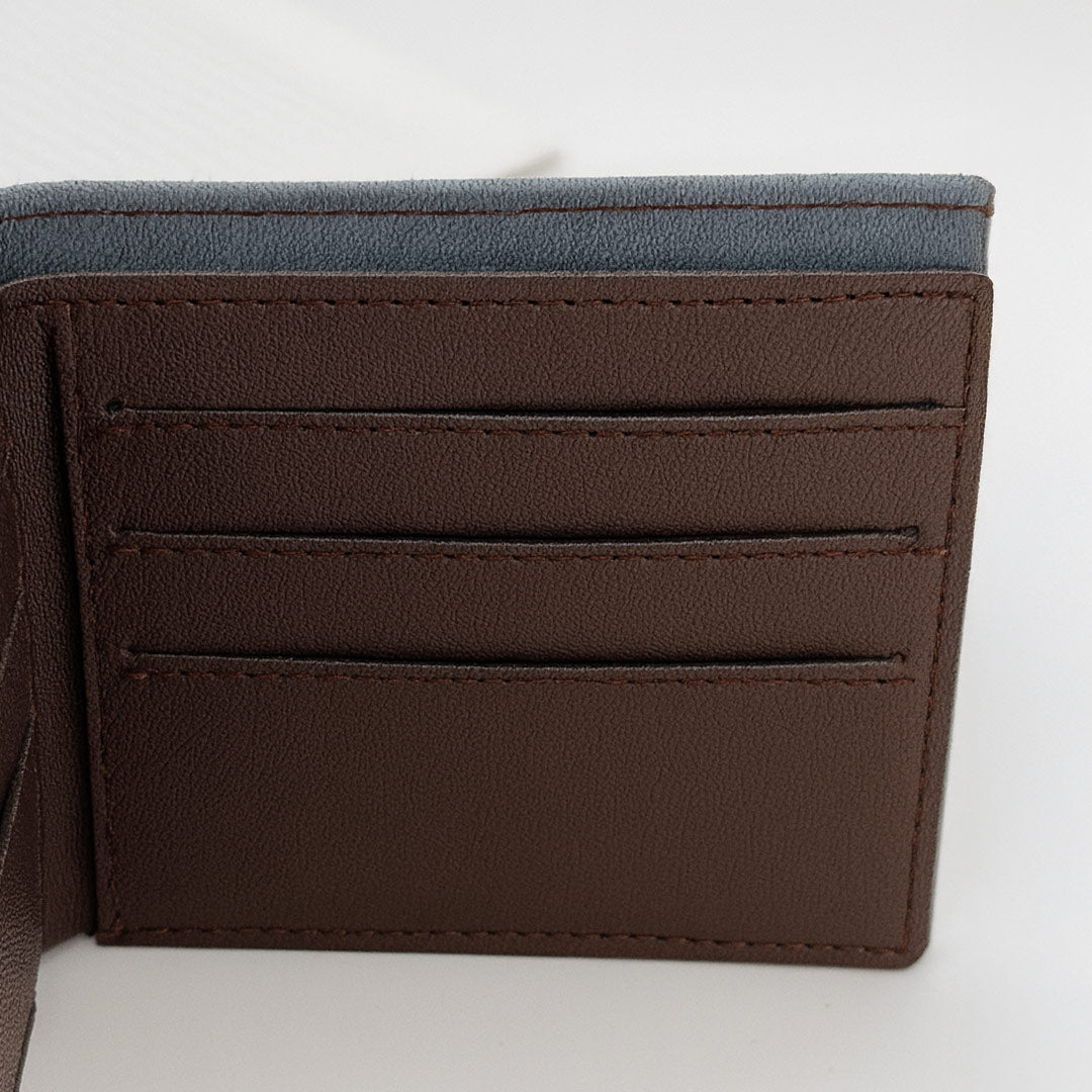 Personalized Leather Wallet with Name Plate | Love Craft Gifts