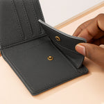 Personalized Leather Wallet with Name Plate | Love Craft Gifts