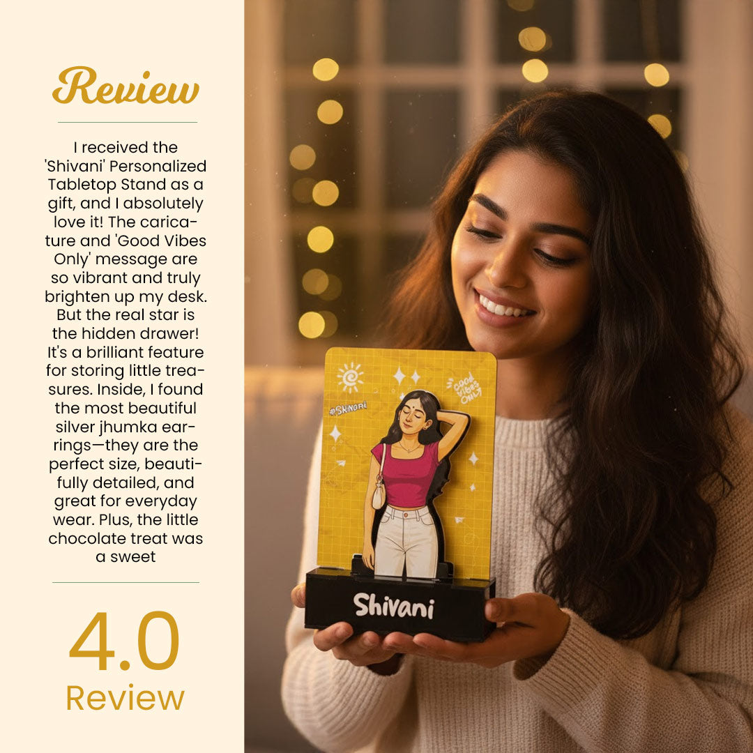 Personalized 5×8 Hidden Surprise Box with Custom Image & Name