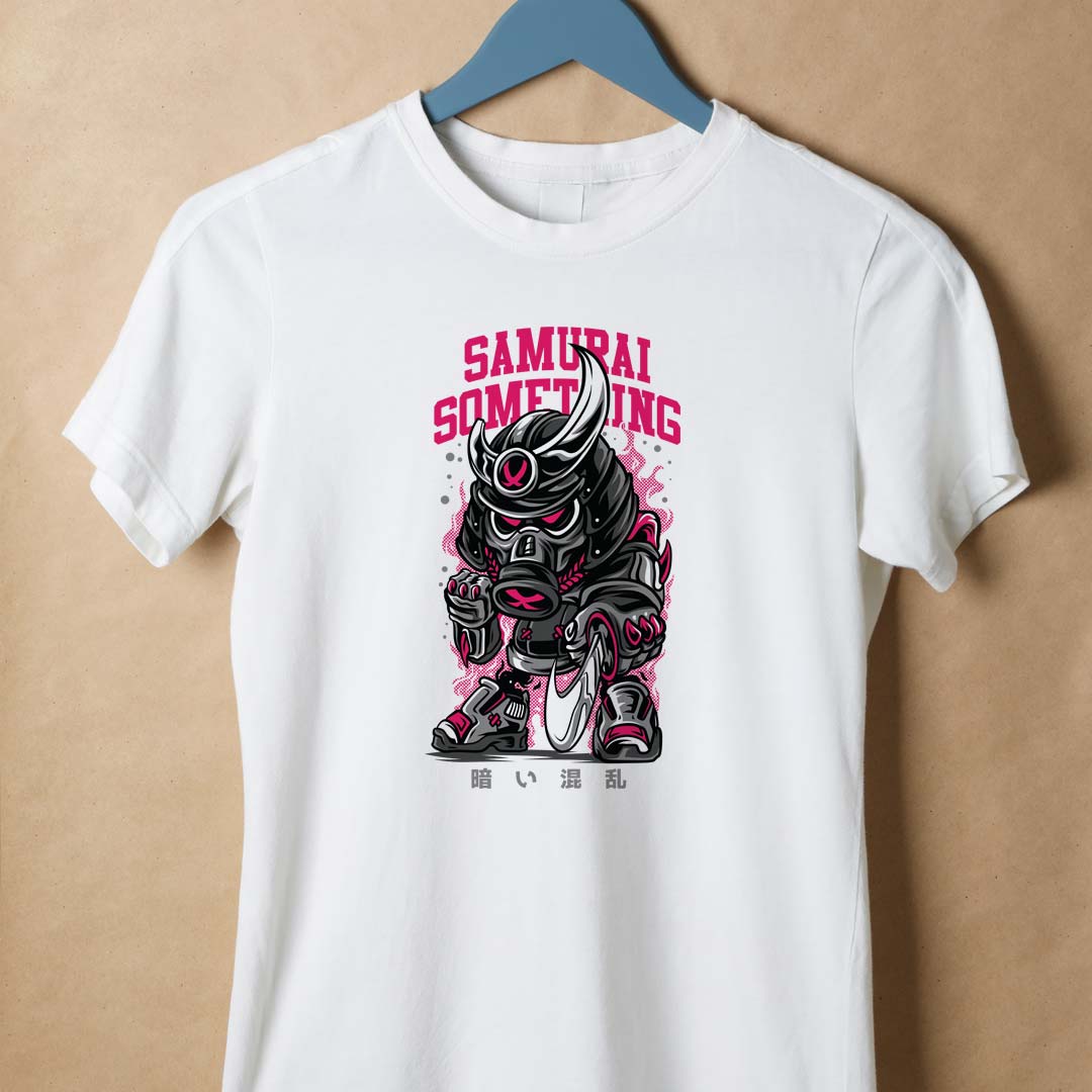 Samurai & Skull Various Pattern Printed T-shirt | Love Craft Gifts