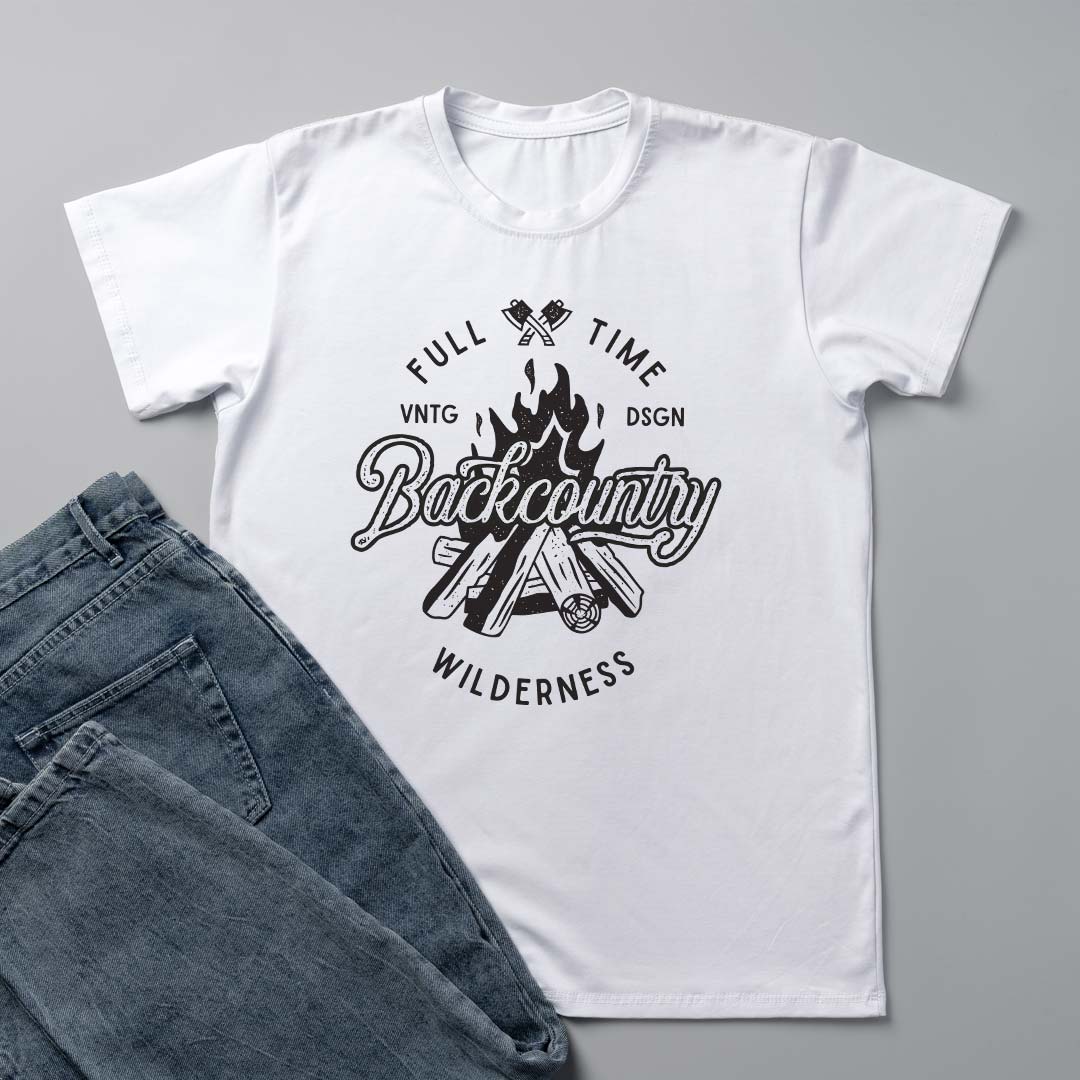Backcountry Wilderness Printed T-shirt | Love Craft Gifts