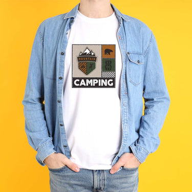 Vintage Camping Printed T-shirt | Love Craft Gifts