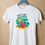 This is My Vacation Printed T-shirt | Love Craft Gifts