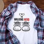 The Walking Nerd Printed T-shirt | Love Craft Gifts