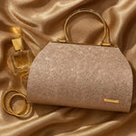 Luxury Champagne Gold Handbag for Women – Premium Party & Office Tote | Love Craft Gifts