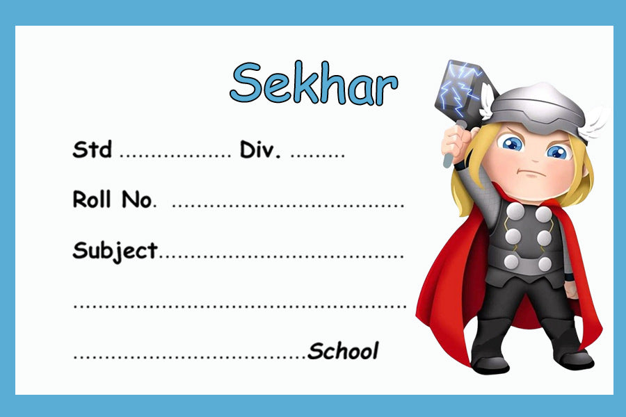 Thor Avengers Name Slips