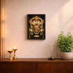 Lord Venkateswara Balaji Spiritual Wall Frame – Tirupati Balaji Devotional Temple Wall Art | Love Craft Gifts
