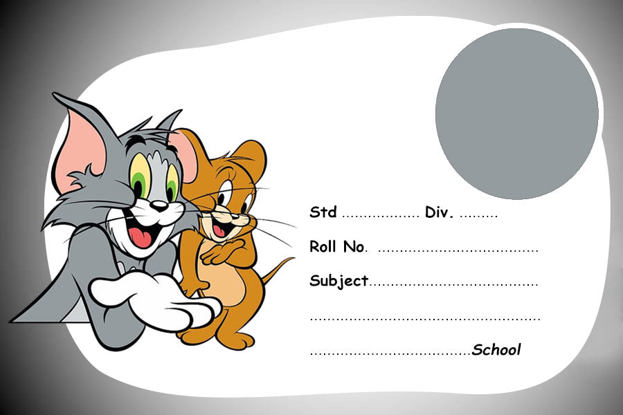 Tom & Jerry Personalized Name Slips - love craft gift