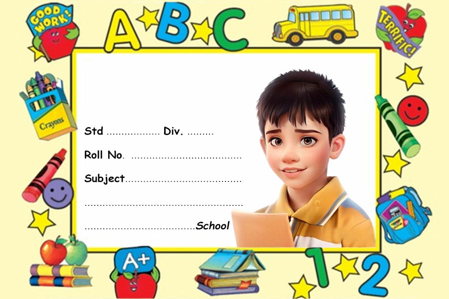 Customized Toon Photo Name Slip