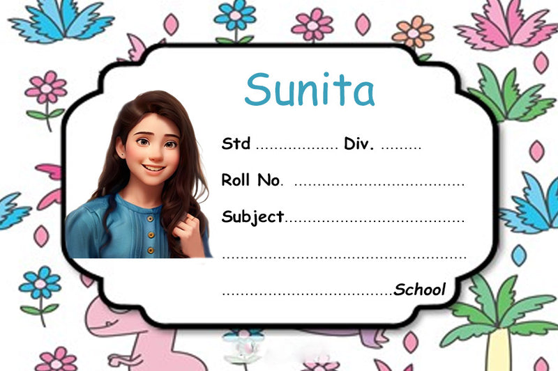 Toon Photo Name Slip
