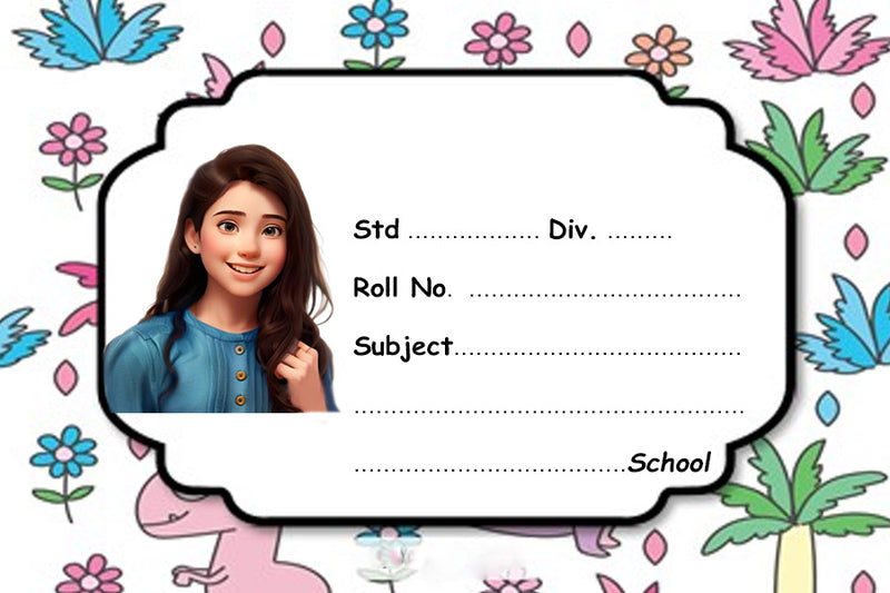 Toon Photo Name Slip