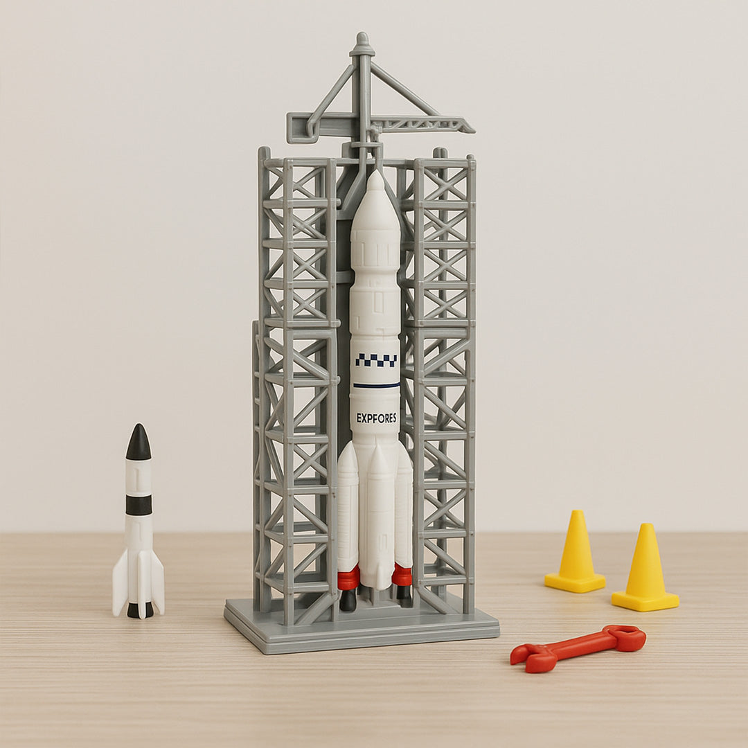 Kids Space Exploration Toy Set – Astronaut & Rocket Launch Station | Love Craft Gifts