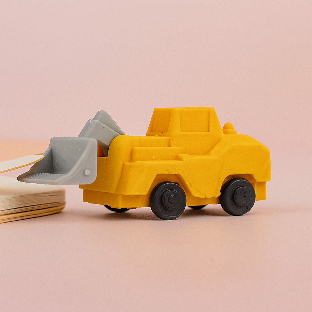 Personalized Construction Truck Pencil Gift Set | Custom Name | Love Craft Gifts