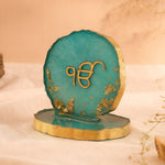 3-Inch Turquoise Resin Ek Onkar Frame | Love Craft Gifts