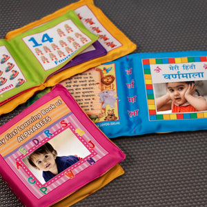 Ultimate Learning Pillow Trio - Alphabet, Varnmala & Mathematics Combo