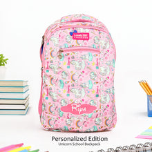 Personalized Unicorn School Backpack – Pink Theme for Girls