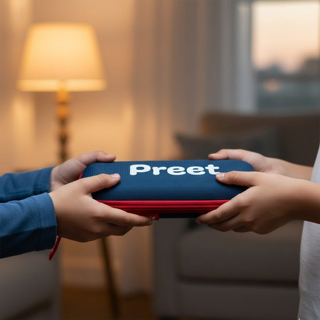 Personalized Name Hardtop Pencil Box for Kids | Love Craft Gifts