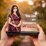 💖 You Are My Favourite Notification – Personalized Acrylic LED Photo Lamp | Love Craft Gifts