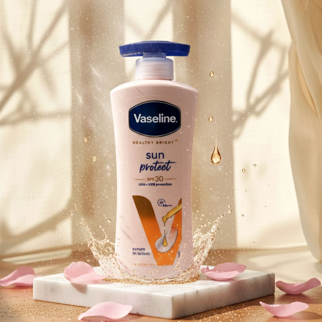 Vaseline Sun Bright Day Care Combo – SPF Protection & Glow | Love Craft Gifts