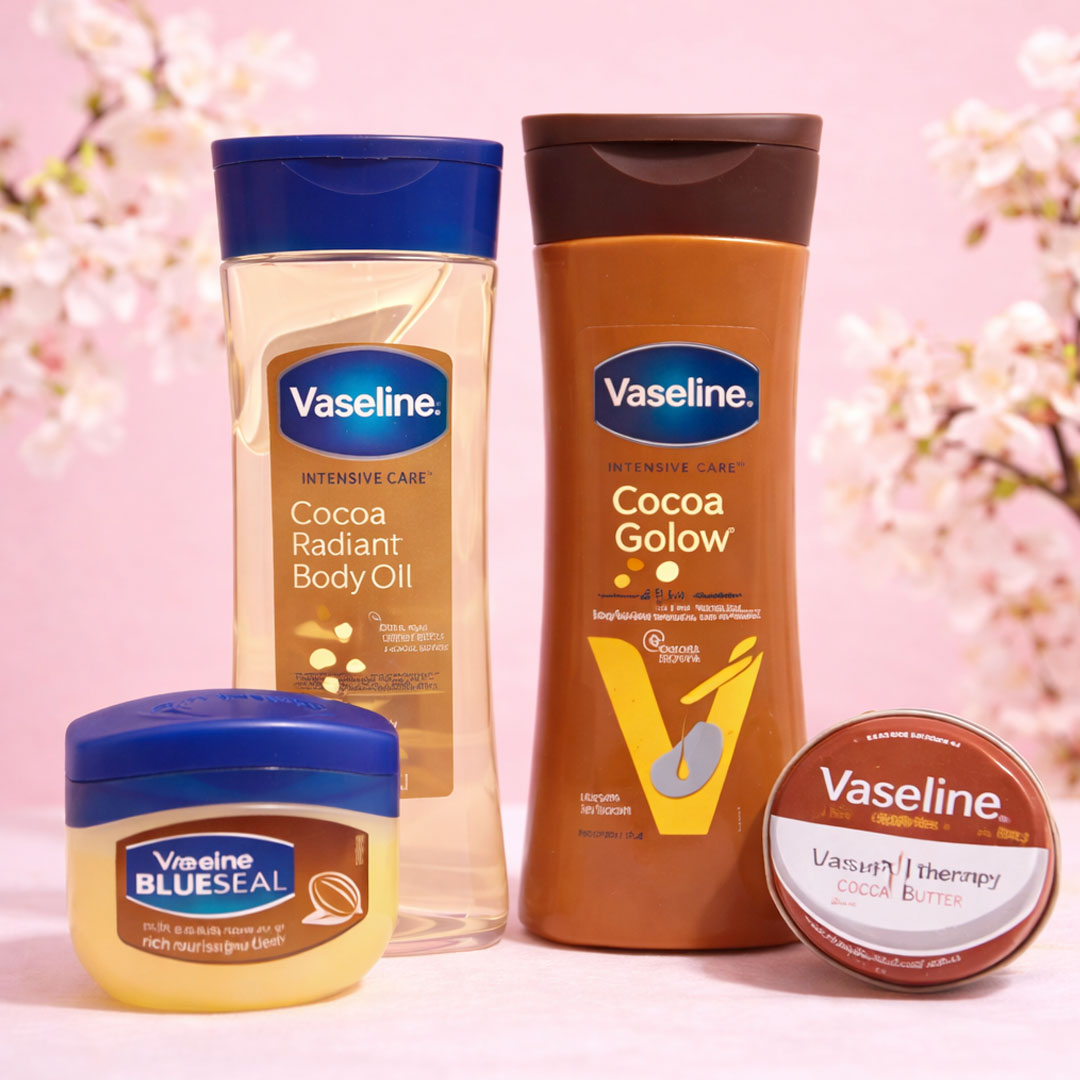 Vaseline Cocoa Glow Complete Body Care Combo | Love Craft Gifts