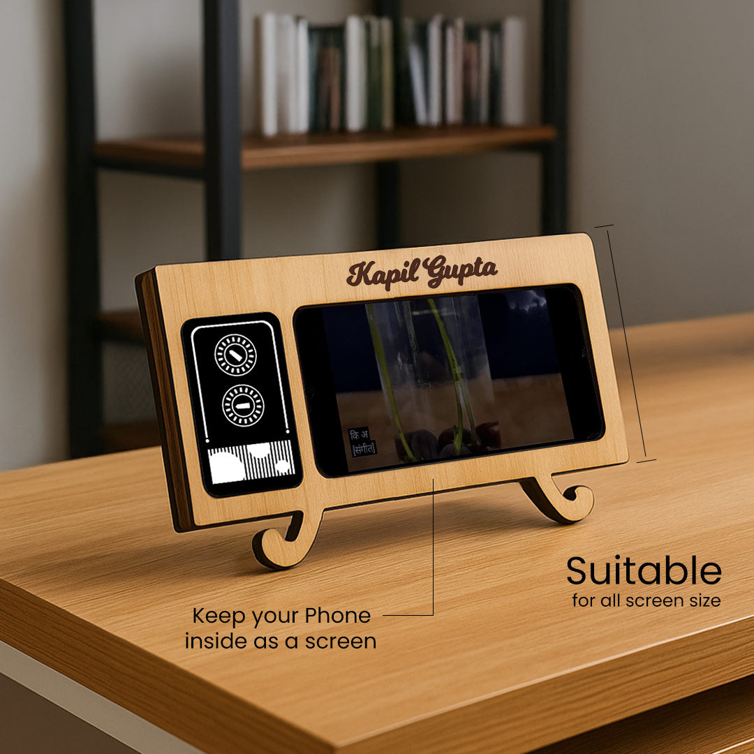Personalized Wooden TV Style Photo Frame | Love Craft Gifts