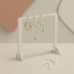 Mini White Acrylic Hangers with Stand | Love Craft Gifts