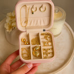 Personalized Jewellery Travel Case – Name & Cartoon Print Organizer | Love Craft Gifts