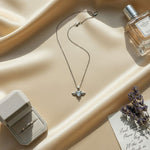 Heart Wings Crystal Pendant Necklace – Premium Silver Chain | Love Craft Gifts