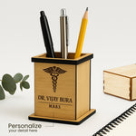 Wooden Pen Stand | Love Craft Gifts