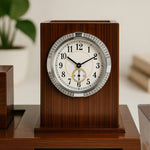 Personalized Wooden Desk Organizer Set with Clock, Calculator, Pen Stand & Accessories | Love Craft Gifts