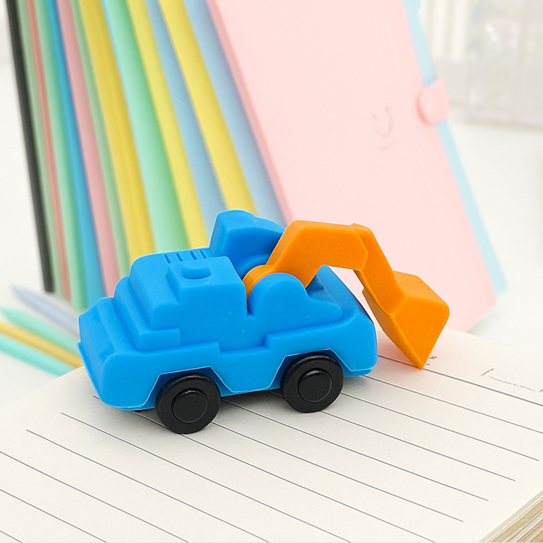 Personalized Construction Truck Pencil Gift Set | Custom Name | Love Craft Gifts
