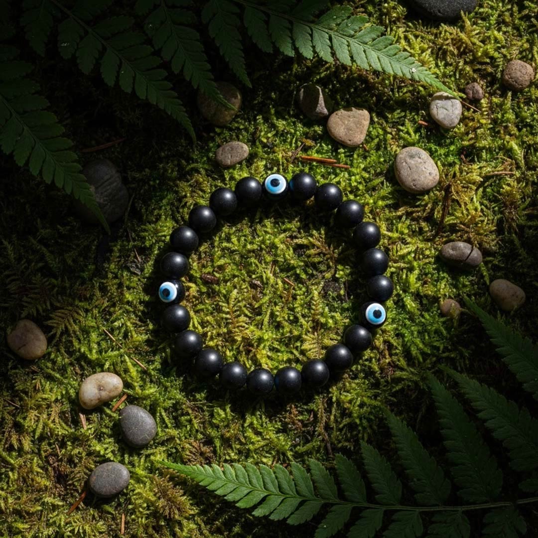 Evil Eye Bracelet – Protection from Negativity & Positive Energy Charm