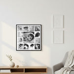 Personalized Baby Photo Collage Wall Frame (9×9”) | Love Craft Gifts