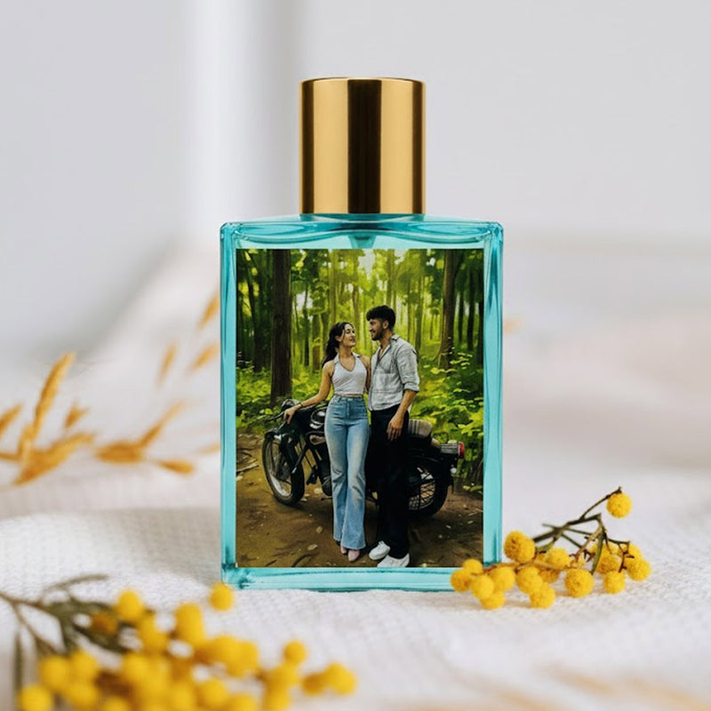 Personalized Bella Vita Fresh Unisex Perfume with Photo – 100 ml Long-Lasting Fragrance | Love Craft Gifts