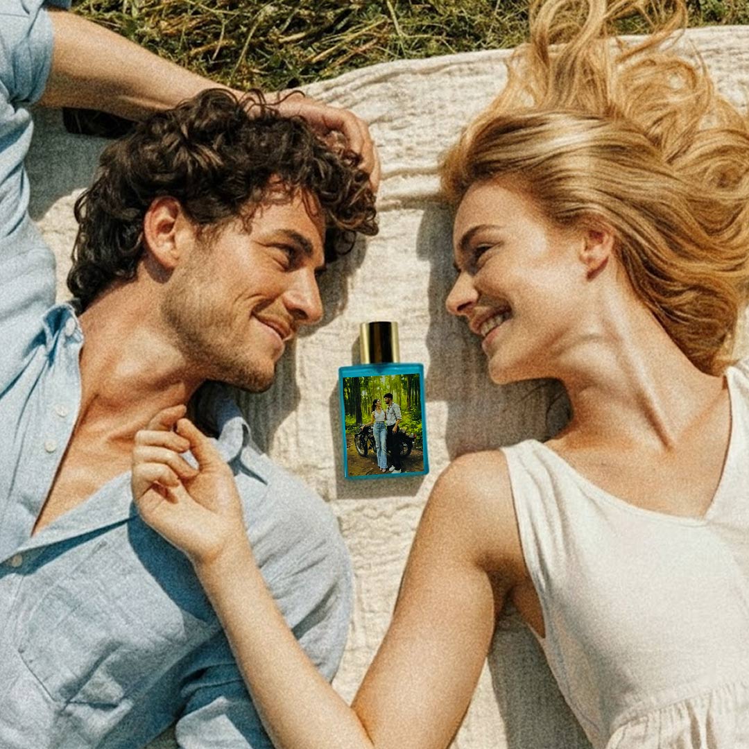 Personalized Bella Vita Fresh Unisex Perfume with Photo – 100 ml Long-Lasting Fragrance | Love Craft Gifts