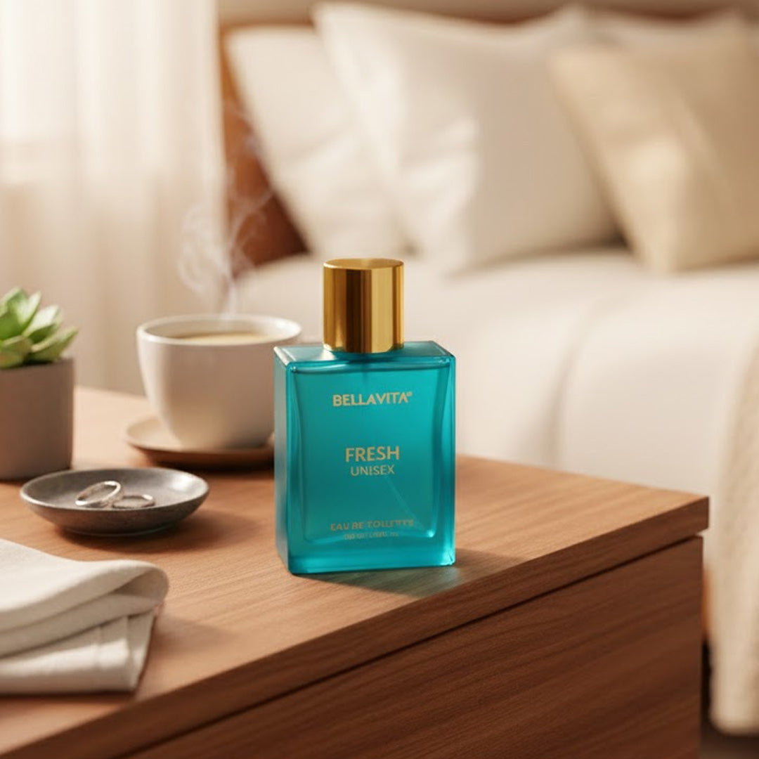 Personalized Bella Vita Fresh Unisex Perfume with Photo – 100 ml Long-Lasting Fragrance | Love Craft Gifts